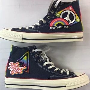 Converse / Chuck Taylor hippie far out sneakers